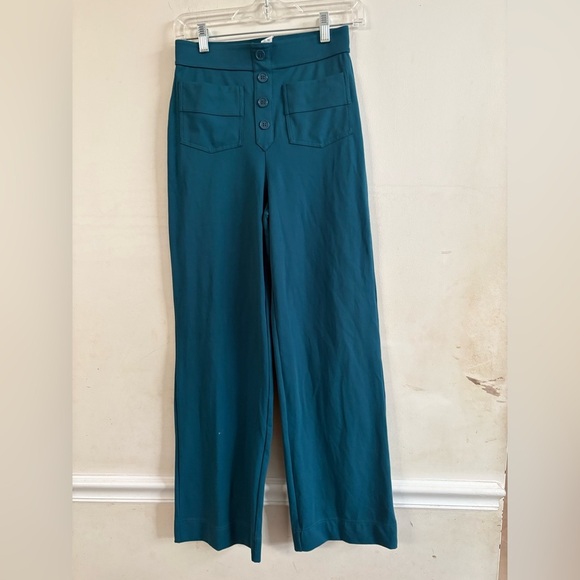 HALARA DayStretch High Waisted Pockets Straight Leg Casual Pants SIZE XS - Picture 2 of 5